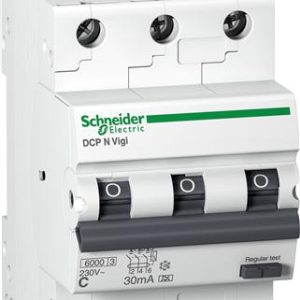 Schneider Electric Jordfeilautomat 3p, 3-modul, 25a, 30ma