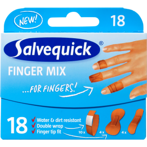 Salvequick Plaster Sett 18stk