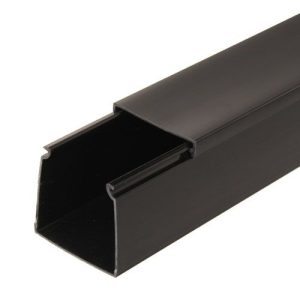 Malpro Kabelkanal 18x18mm Sort 2m
