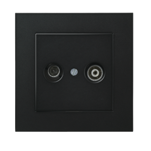 Elko Plus Antennekontakt 8db Sort