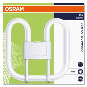 Kompaktlysrør CFL Square 16W 287 4-Pin Osram