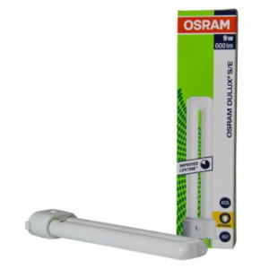 OSRAM Kompaktlysrør Dulux S 9W/827 G23