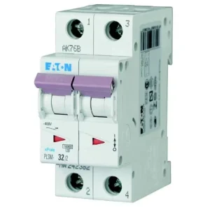 Overbelastningvern 2x32A Eaton