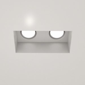Nama Downlight Profil Dobbel Firkantet Rammeløs