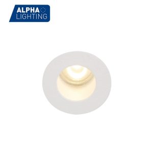 Alphalighting Mini Downlights 2700K 1W IP44 Ø22