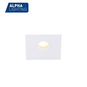 Alpha lighting Mini Downlights 2700k 1w Ip44 Square