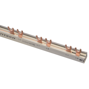 Centech Samleskinne 2p Gaffel 2p- Jfa 3mod 16mm2 1m