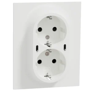 ELKO one USB dobbel hvit