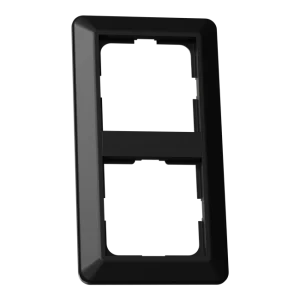 Elko RS16 Ramme 2-hull Sort