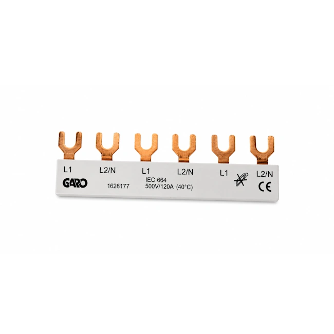 GARO Samleskinne 2P 6 Modul