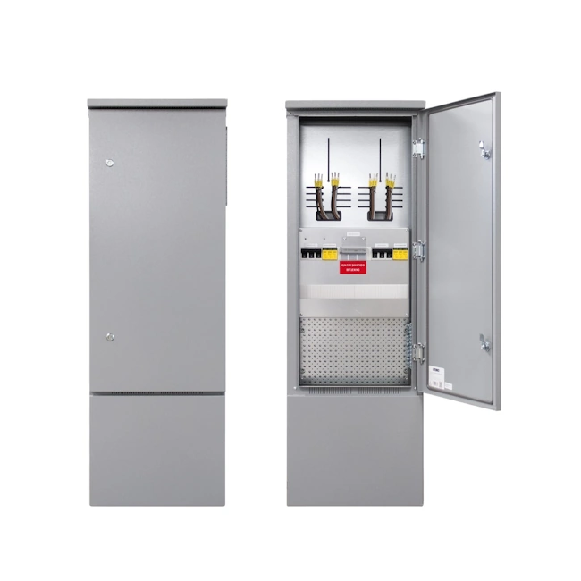 Cenika Tilknytningsskap TKS 2M IT/TT B51 grå 2stk Neozed25-63A m/pisk 2StikL